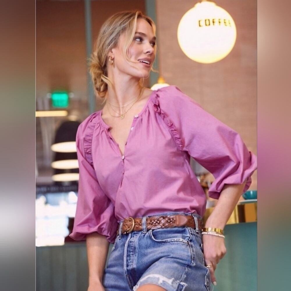 Cleobella Jess Ruffle Top